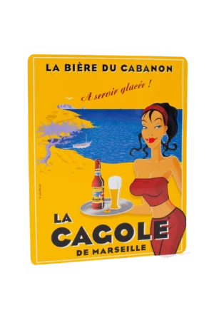 petite plaque blonde la cagole