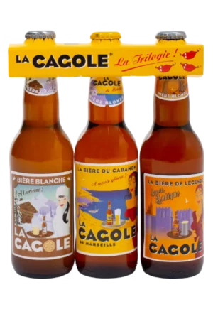 Pack de trois bières blonde - La Cagole