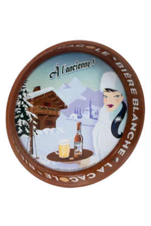 Plateau Marron bière Blanche - La Cagole