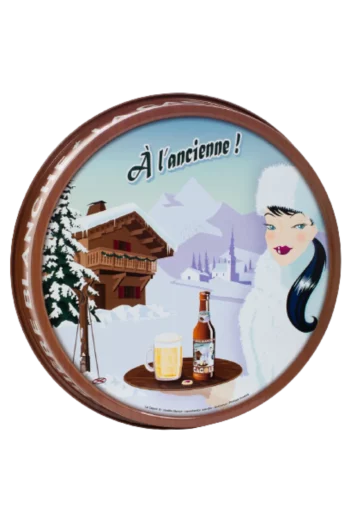 Plateau Marron bière Blanche - La Cagole
